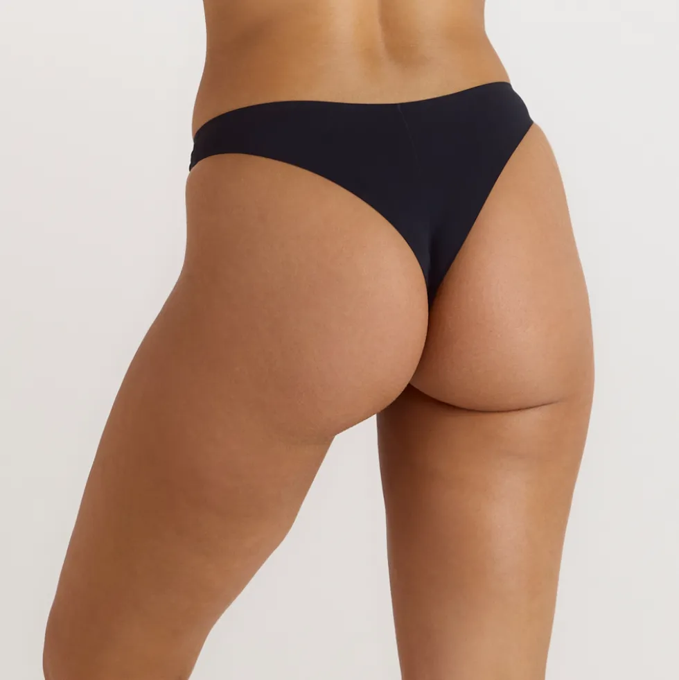 Culotte Brésilienne sans Coutures - Noir